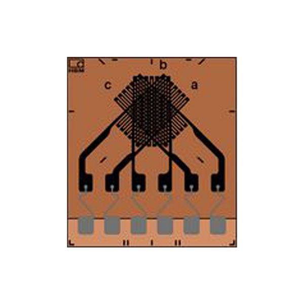 RM9 三轴矩形箔式应变片 RM9 三轴矩形箔式应变片